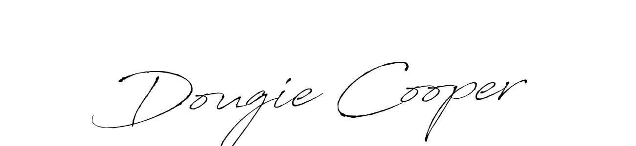 How to make Dougie Cooper name signature. Use Antro_Vectra style for creating short signs online. This is the latest handwritten sign. Dougie Cooper signature style 6 images and pictures png