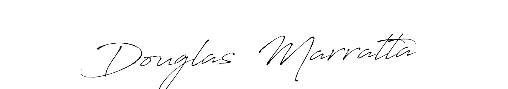 Douglas  Marratta stylish signature style. Best Handwritten Sign (Antro_Vectra) for my name. Handwritten Signature Collection Ideas for my name Douglas  Marratta. Douglas  Marratta signature style 6 images and pictures png