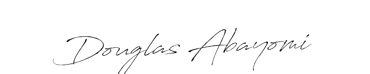 Also we have Douglas Abayomi name is the best signature style. Create professional handwritten signature collection using Antro_Vectra autograph style. Douglas Abayomi signature style 6 images and pictures png