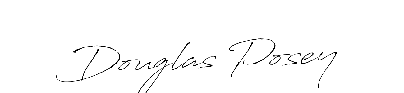 Make a beautiful signature design for name Douglas Posey. With this signature (Antro_Vectra) style, you can create a handwritten signature for free. Douglas Posey signature style 6 images and pictures png