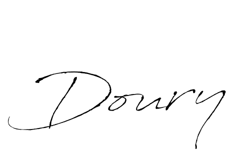 Also we have Doury name is the best signature style. Create professional handwritten signature collection using Antro_Vectra autograph style. Doury signature style 6 images and pictures png