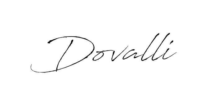 The best way (Antro_Vectra) to make a short signature is to pick only two or three words in your name. The name Dovalli include a total of six letters. For converting this name. Dovalli signature style 6 images and pictures png