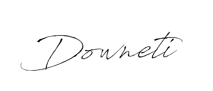 if you are searching for the best signature style for your name Downeti. so please give up your signature search. here we have designed multiple signature styles  using Antro_Vectra. Downeti signature style 6 images and pictures png