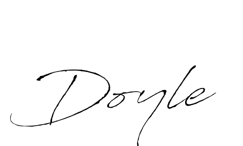 Make a beautiful signature design for name Doyle. With this signature (Antro_Vectra) style, you can create a handwritten signature for free. Doyle signature style 6 images and pictures png