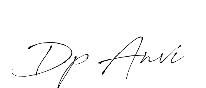 Design your own signature with our free online signature maker. With this signature software, you can create a handwritten (Antro_Vectra) signature for name Dp Anvi. Dp Anvi signature style 6 images and pictures png