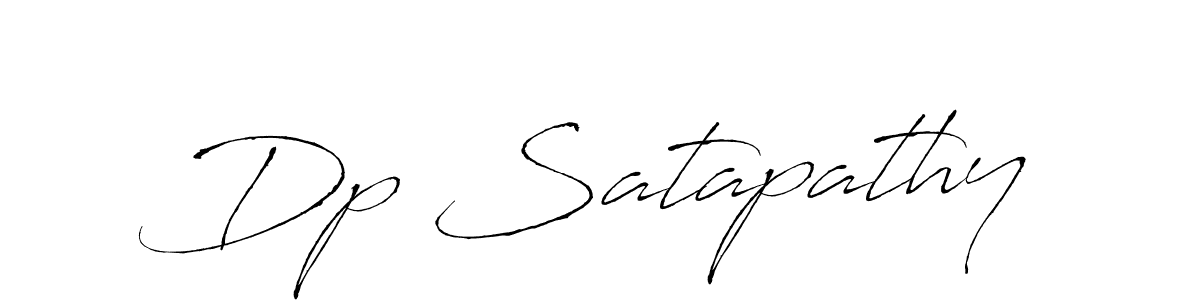 Also You can easily find your signature by using the search form. We will create Dp Satapathy name handwritten signature images for you free of cost using Antro_Vectra sign style. Dp Satapathy signature style 6 images and pictures png