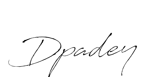 How to make Dpadey name signature. Use Antro_Vectra style for creating short signs online. This is the latest handwritten sign. Dpadey signature style 6 images and pictures png
