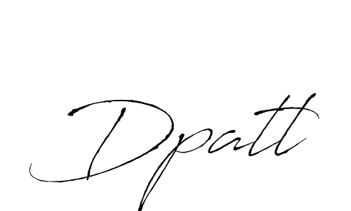 Best and Professional Signature Style for Dpatl. Antro_Vectra Best Signature Style Collection. Dpatl signature style 6 images and pictures png