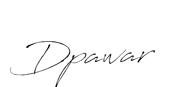 Antro_Vectra is a professional signature style that is perfect for those who want to add a touch of class to their signature. It is also a great choice for those who want to make their signature more unique. Get Dpawar name to fancy signature for free. Dpawar signature style 6 images and pictures png