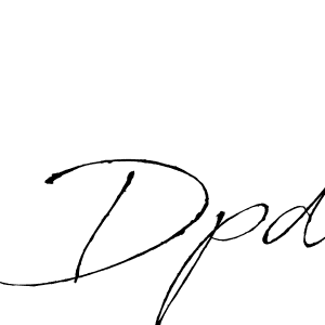 Antro_Vectra is a professional signature style that is perfect for those who want to add a touch of class to their signature. It is also a great choice for those who want to make their signature more unique. Get Dpd name to fancy signature for free. Dpd signature style 6 images and pictures png