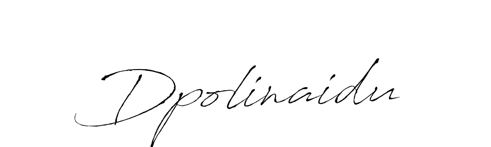 Also You can easily find your signature by using the search form. We will create Dpolinaidu name handwritten signature images for you free of cost using Antro_Vectra sign style. Dpolinaidu signature style 6 images and pictures png