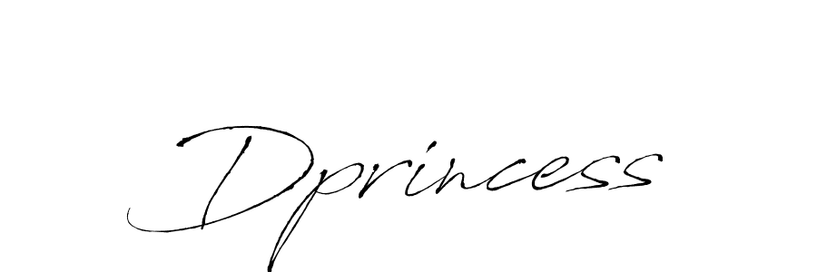 Make a beautiful signature design for name Dprincess. With this signature (Antro_Vectra) style, you can create a handwritten signature for free. Dprincess signature style 6 images and pictures png