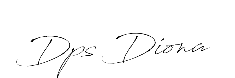 Also we have Dps Diona name is the best signature style. Create professional handwritten signature collection using Antro_Vectra autograph style. Dps Diona signature style 6 images and pictures png