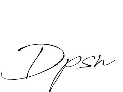 Also You can easily find your signature by using the search form. We will create Dpsn name handwritten signature images for you free of cost using Antro_Vectra sign style. Dpsn signature style 6 images and pictures png