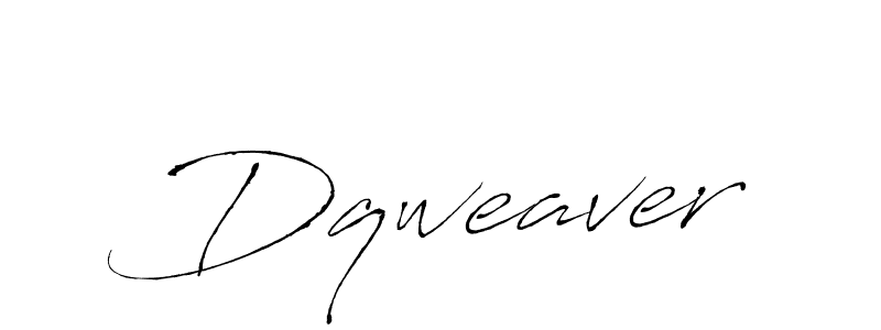 How to make Dqweaver name signature. Use Antro_Vectra style for creating short signs online. This is the latest handwritten sign. Dqweaver signature style 6 images and pictures png