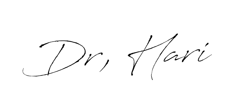 Also we have Dr, Hari name is the best signature style. Create professional handwritten signature collection using Antro_Vectra autograph style. Dr, Hari signature style 6 images and pictures png