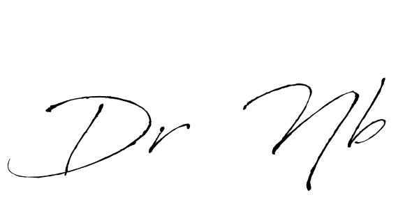 Once you've used our free online signature maker to create your best signature Antro_Vectra style, it's time to enjoy all of the benefits that Dr  Nb name signing documents. Dr  Nb signature style 6 images and pictures png