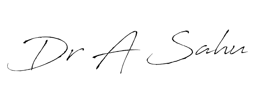 You can use this online signature creator to create a handwritten signature for the name Dr A Sahu. This is the best online autograph maker. Dr A Sahu signature style 6 images and pictures png
