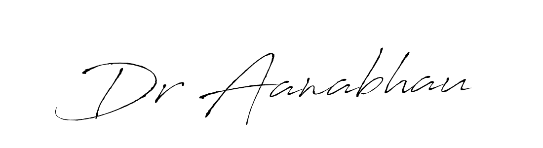 Once you've used our free online signature maker to create your best signature Antro_Vectra style, it's time to enjoy all of the benefits that Dr Aanabhau name signing documents. Dr Aanabhau signature style 6 images and pictures png