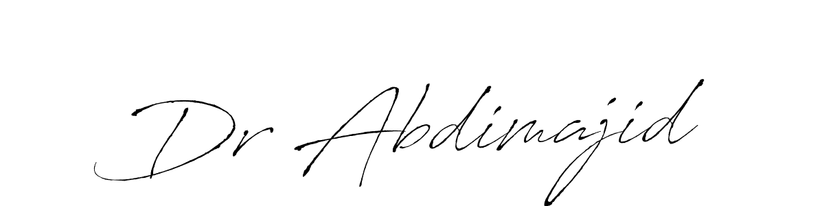 The best way (Antro_Vectra) to make a short signature is to pick only two or three words in your name. The name Dr Abdimajid include a total of six letters. For converting this name. Dr Abdimajid signature style 6 images and pictures png