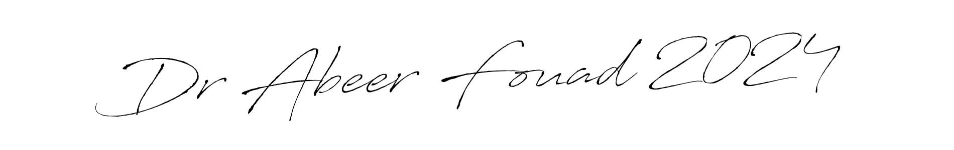 Create a beautiful signature design for name Dr Abeer Fouad 2024. With this signature (Antro_Vectra) fonts, you can make a handwritten signature for free. Dr Abeer Fouad 2024 signature style 6 images and pictures png