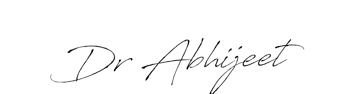 Also we have Dr Abhijeet name is the best signature style. Create professional handwritten signature collection using Antro_Vectra autograph style. Dr Abhijeet signature style 6 images and pictures png