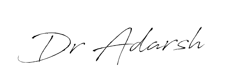 This is the best signature style for the Dr Adarsh name. Also you like these signature font (Antro_Vectra). Mix name signature. Dr Adarsh signature style 6 images and pictures png