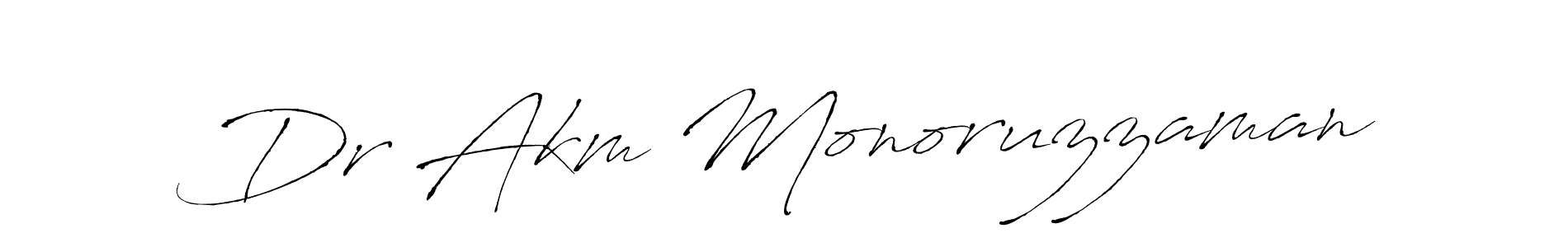 Make a beautiful signature design for name Dr Akm Monoruzzaman. Use this online signature maker to create a handwritten signature for free. Dr Akm Monoruzzaman signature style 6 images and pictures png