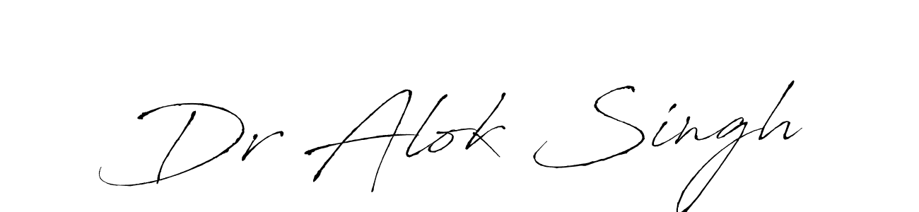 Use a signature maker to create a handwritten signature online. With this signature software, you can design (Antro_Vectra) your own signature for name Dr Alok Singh. Dr Alok Singh signature style 6 images and pictures png