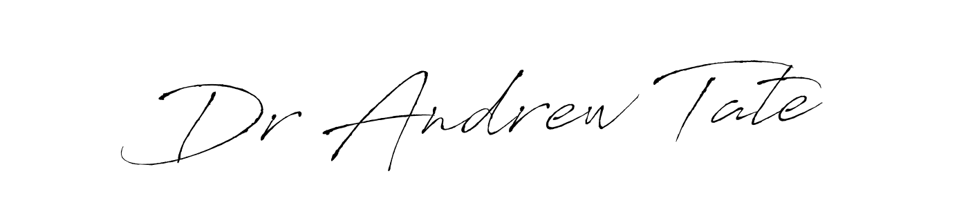 Dr Andrew Tate stylish signature style. Best Handwritten Sign (Antro_Vectra) for my name. Handwritten Signature Collection Ideas for my name Dr Andrew Tate. Dr Andrew Tate signature style 6 images and pictures png