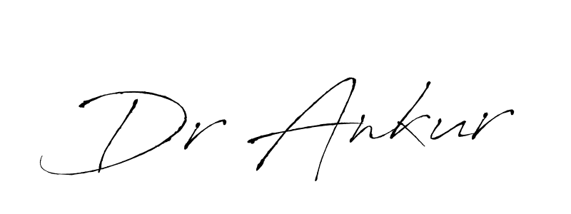 Antro_Vectra is a professional signature style that is perfect for those who want to add a touch of class to their signature. It is also a great choice for those who want to make their signature more unique. Get Dr Ankur name to fancy signature for free. Dr Ankur signature style 6 images and pictures png