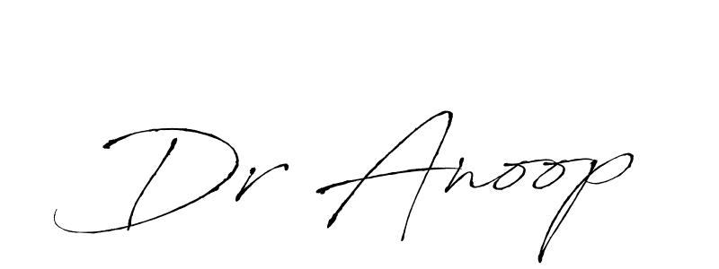 Also we have Dr Anoop name is the best signature style. Create professional handwritten signature collection using Antro_Vectra autograph style. Dr Anoop signature style 6 images and pictures png