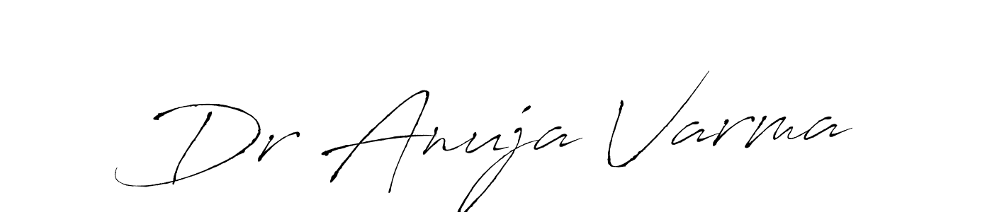 Make a beautiful signature design for name Dr Anuja Varma. Use this online signature maker to create a handwritten signature for free. Dr Anuja Varma signature style 6 images and pictures png