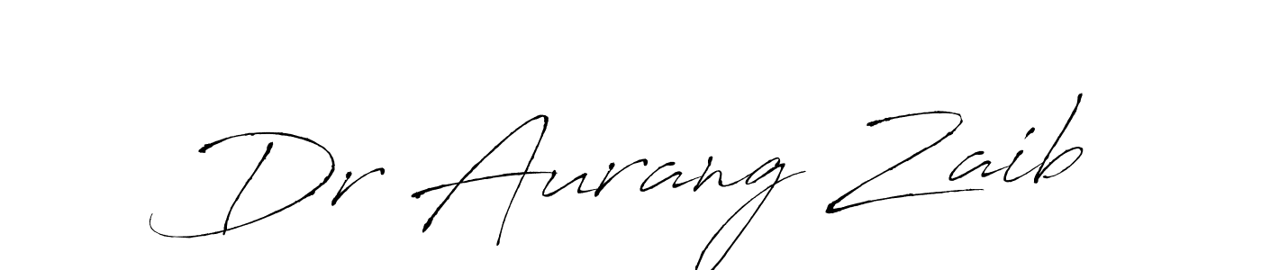 How to make Dr Aurang Zaib signature? Antro_Vectra is a professional autograph style. Create handwritten signature for Dr Aurang Zaib name. Dr Aurang Zaib signature style 6 images and pictures png