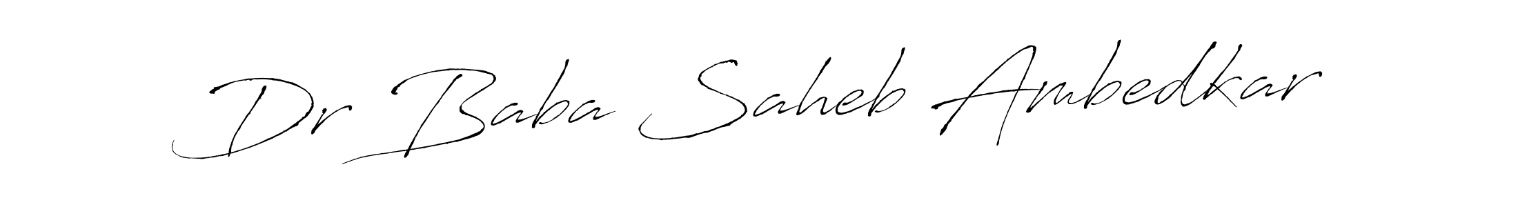 Make a beautiful signature design for name Dr Baba Saheb Ambedkar. With this signature (Antro_Vectra) style, you can create a handwritten signature for free. Dr Baba Saheb Ambedkar signature style 6 images and pictures png