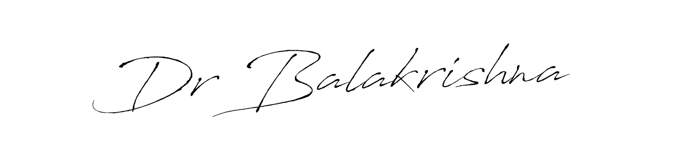 You should practise on your own different ways (Antro_Vectra) to write your name (Dr Balakrishna) in signature. don't let someone else do it for you. Dr Balakrishna signature style 6 images and pictures png
