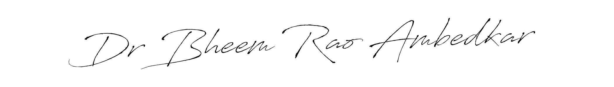 Dr Bheem Rao Ambedkar stylish signature style. Best Handwritten Sign (Antro_Vectra) for my name. Handwritten Signature Collection Ideas for my name Dr Bheem Rao Ambedkar. Dr Bheem Rao Ambedkar signature style 6 images and pictures png
