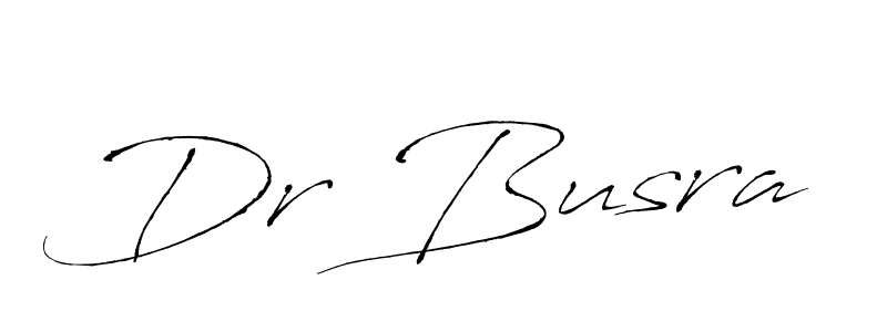 Make a beautiful signature design for name Dr Busra. With this signature (Antro_Vectra) style, you can create a handwritten signature for free. Dr Busra signature style 6 images and pictures png