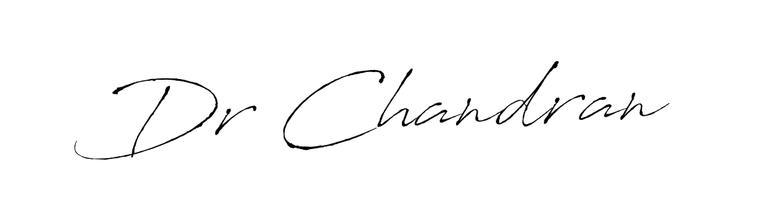 You should practise on your own different ways (Antro_Vectra) to write your name (Dr Chandran) in signature. don't let someone else do it for you. Dr Chandran signature style 6 images and pictures png
