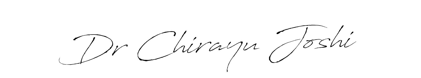 Antro_Vectra is a professional signature style that is perfect for those who want to add a touch of class to their signature. It is also a great choice for those who want to make their signature more unique. Get Dr Chirayu Joshi name to fancy signature for free. Dr Chirayu Joshi signature style 6 images and pictures png