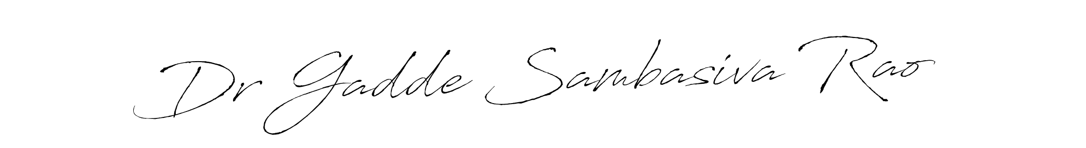 This is the best signature style for the Dr Gadde Sambasiva Rao name. Also you like these signature font (Antro_Vectra). Mix name signature. Dr Gadde Sambasiva Rao signature style 6 images and pictures png