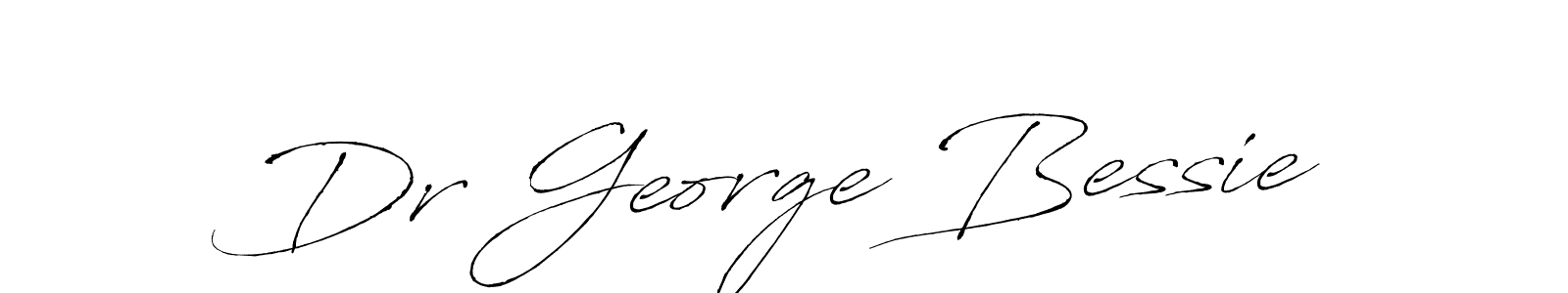 Design your own signature with our free online signature maker. With this signature software, you can create a handwritten (Antro_Vectra) signature for name Dr George Bessie. Dr George Bessie signature style 6 images and pictures png