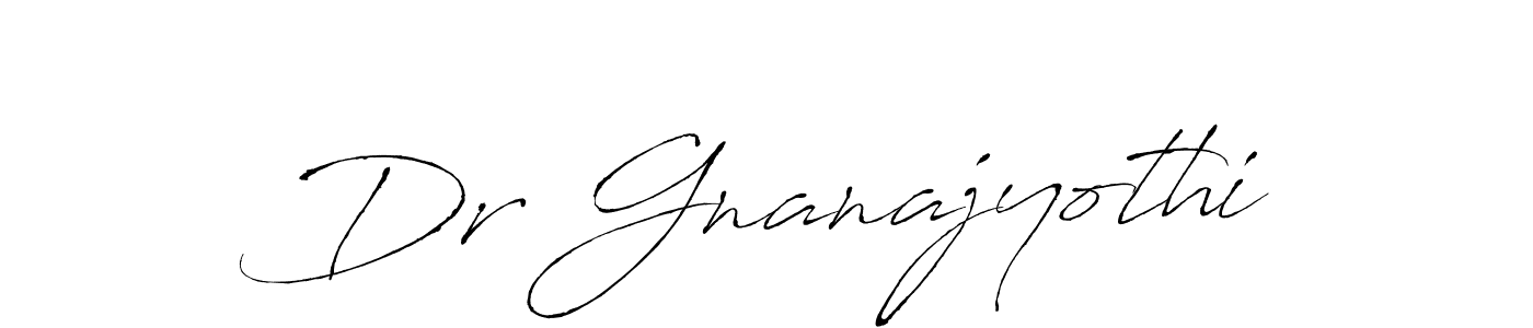 Make a beautiful signature design for name Dr Gnanajyothi. Use this online signature maker to create a handwritten signature for free. Dr Gnanajyothi signature style 6 images and pictures png