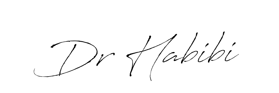 Also we have Dr Habibi name is the best signature style. Create professional handwritten signature collection using Antro_Vectra autograph style. Dr Habibi signature style 6 images and pictures png