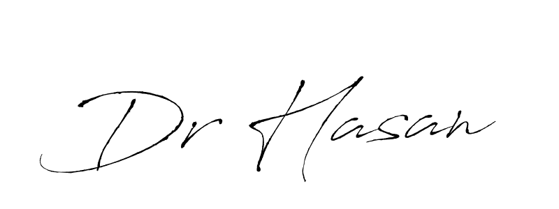 How to make Dr Hasan signature? Antro_Vectra is a professional autograph style. Create handwritten signature for Dr Hasan name. Dr Hasan signature style 6 images and pictures png