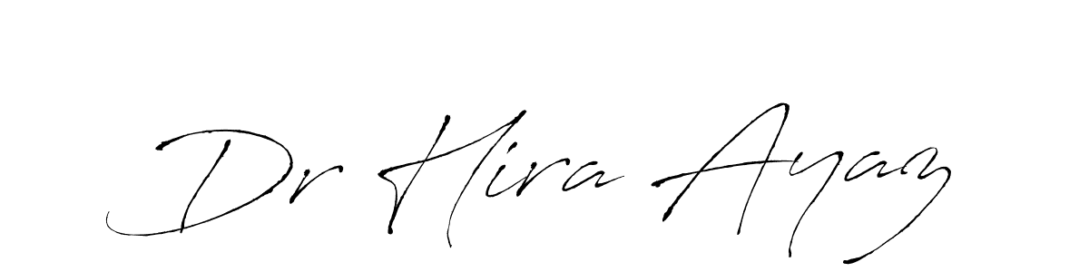 It looks lik you need a new signature style for name Dr Hira Ayaz. Design unique handwritten (Antro_Vectra) signature with our free signature maker in just a few clicks. Dr Hira Ayaz signature style 6 images and pictures png