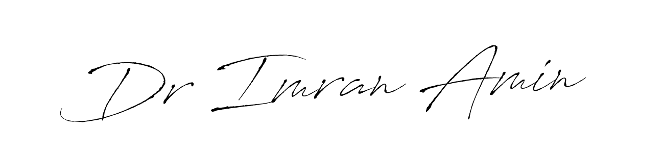 Dr Imran Amin stylish signature style. Best Handwritten Sign (Antro_Vectra) for my name. Handwritten Signature Collection Ideas for my name Dr Imran Amin. Dr Imran Amin signature style 6 images and pictures png