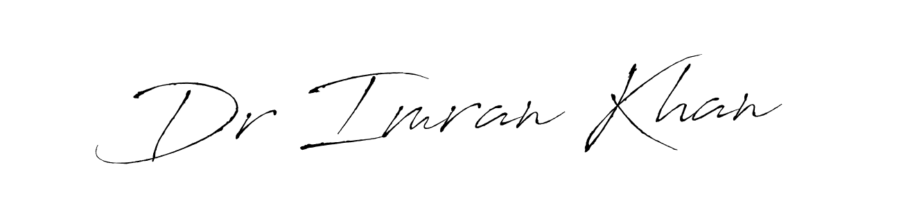 Antro_Vectra is a professional signature style that is perfect for those who want to add a touch of class to their signature. It is also a great choice for those who want to make their signature more unique. Get Dr Imran Khan name to fancy signature for free. Dr Imran Khan signature style 6 images and pictures png