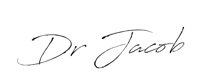 Create a beautiful signature design for name Dr Jacob. With this signature (Antro_Vectra) fonts, you can make a handwritten signature for free. Dr Jacob signature style 6 images and pictures png