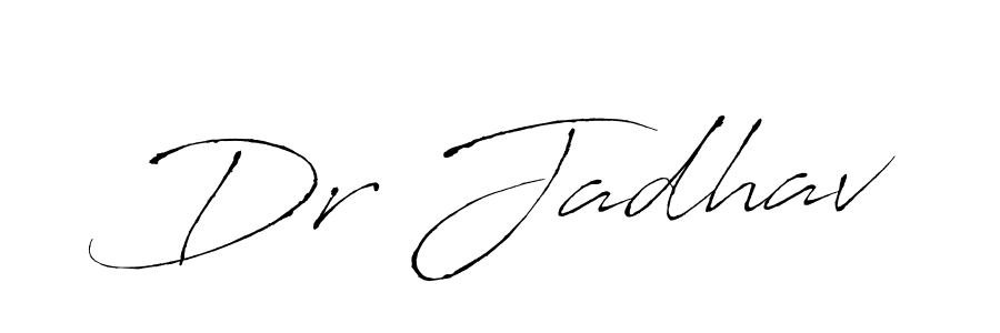 It looks lik you need a new signature style for name Dr Jadhav. Design unique handwritten (Antro_Vectra) signature with our free signature maker in just a few clicks. Dr Jadhav signature style 6 images and pictures png